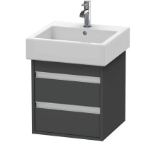 Тумба графит матовый 45 см Duravit Ketho KT663504949