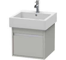 Тумба бетонно-серый матовый 45 см Duravit Ketho KT668500707