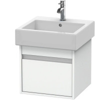 Тумба белый матовый 45 см Duravit Ketho KT668501818