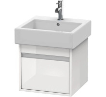 Тумба белый глянец 45 см Duravit Ketho KT668502222