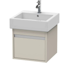 Тумба тауп матовый 45 см Duravit Ketho KT668509191