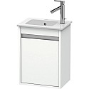 Тумба белый матовый 40 см Duravit Ketho KT6417L1818