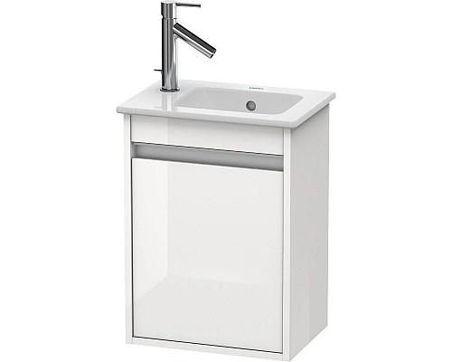 Купить Тумба белый глянец 40 см Duravit Ketho KT6417R2222 в магазине сантехники Santeh-Crystal.ru