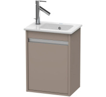 Тумба базальт матовый 40 см Duravit Ketho KT6417R4343