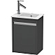 Купить Тумба графит матовый 40 см Duravit Ketho KT6417R4949 в магазине сантехники Santeh-Crystal.ru