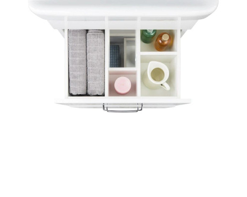 Приобрести Тумба с раковиной белый глянец 50 см IDDIS Custo New NCU50W0i95K в магазине сантехники Santeh-Crystal.ru