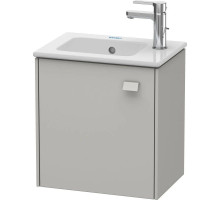 Тумба бетонно-серый матовый 42 см Duravit Brioso BR4000L0707
