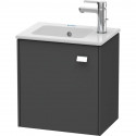 Тумба графит матовый 42 см Duravit Brioso BR4000L1049