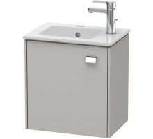 Тумба бетонно-серый матовый 42 см Duravit Brioso BR4000L1007