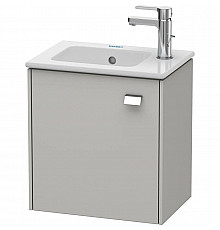 Тумба бетонно-серый матовый 42 см Duravit Brioso BR4000L1007