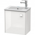 Тумба белый глянец 42 см Duravit Brioso BR4000L2222