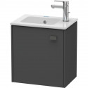 Тумба графит матовый 42 см Duravit Brioso BR4000L4949