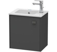 Тумба графит матовый 42 см Duravit Brioso BR4000L4949