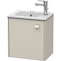 Тумба тауп матовый 42 см Duravit Brioso BR4000L9191