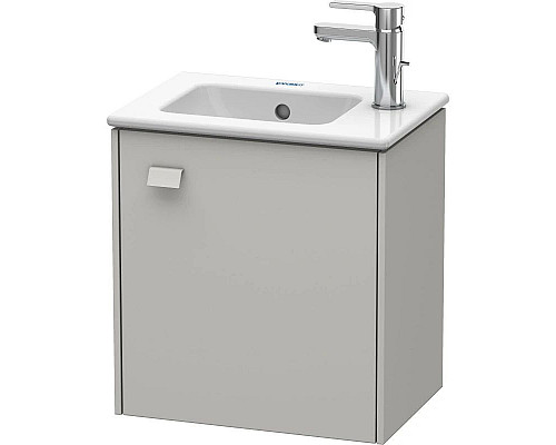 Приобрести Тумба бетонно-серый матовый 42 см Duravit Brioso BR4000R0707 в магазине сантехники Santeh-Crystal.ru