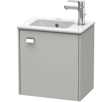 Тумба бетонно-серый матовый 42 см Duravit Brioso BR4000R1007