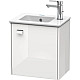 Приобрести Тумба белый глянец 42 см Duravit Brioso BR4000R1022 в магазине сантехники Santeh-Crystal.ru
