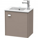 Тумба базальт матовый 42 см Duravit Brioso BR4000R1043