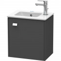 Тумба графит матовый 42 см Duravit Brioso BR4000R1049