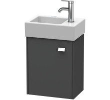 Тумба графит матовый 36,4 см Duravit Brioso BR4049L1049