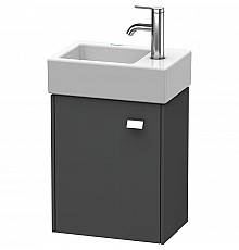 Тумба графит матовый 36,4 см Duravit Brioso BR4049L1049
