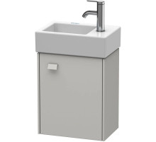 Тумба бетонно-серый матовый 36,4 см Duravit Brioso BR4049R0707