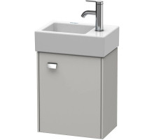 Тумба бетонно-серый матовый 36,4 см Duravit Brioso BR4049R1007
