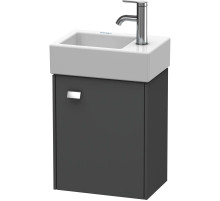 Тумба графит матовый 36,4 см Duravit Brioso BR4049R1049