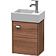 Купить Тумба орех 36,4 см Duravit Brioso BR4049R1079 в магазине сантехники Santeh-Crystal.ru
