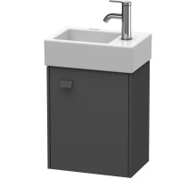 Тумба графит матовый 36,4 см Duravit Brioso BR4049R4949