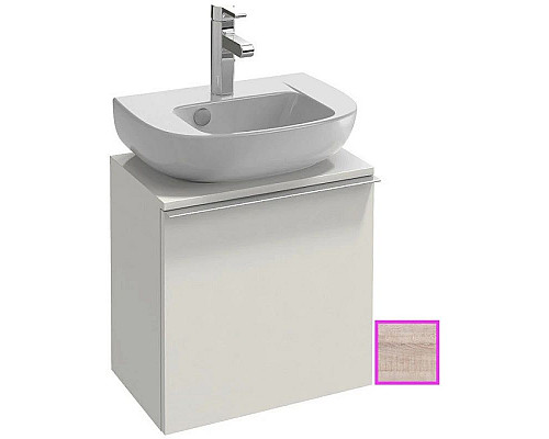 Приобрести Тумба серый дуб 45,2 см шарниры слева Jacob Delafon Odeon Up EB999G-E71 в магазине сантехники Santeh-Crystal.ru