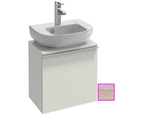 Приобрести Тумба серый дуб 45,2 см шарниры справа Jacob Delafon Odeon Up EB999D-E71 в магазине сантехники Santeh-Crystal.ru