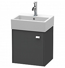 Тумба графит матовый 43,4 см Duravit Brioso BR4050L1049