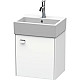 Приобрести Тумба белый матовый 43,4 см Duravit Brioso BR4050R1018 в магазине сантехники Santeh-Crystal.ru