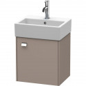 Тумба базальт матовый 43,4 см Duravit Brioso BR4050R1043
