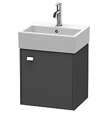 Тумба графит матовый 43,4 см Duravit Brioso BR4050R1049