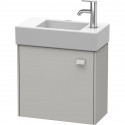 Тумба бетонно-серый матовый 48,4 см Duravit Brioso BR4051L0707