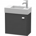 Тумба графит матовый 48,4 см Duravit Brioso BR4051L1049