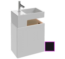 Тумба черный матовый 49,5 см Jacob Delafon Terrace EB1178-M61