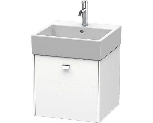 Приобрести Тумба белый матовый 48,4 см Duravit Brioso  BR405201018 в магазине сантехники Santeh-Crystal.ru