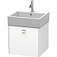 Приобрести Тумба белый матовый 48,4 см Duravit Brioso  BR405201018 в магазине сантехники Santeh-Crystal.ru