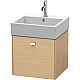 Купить Тумба дуб 48,4 см Duravit Brioso BR405201030 в магазине сантехники Santeh-Crystal.ru