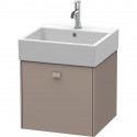 Тумба базальт матовый 48,4 см Duravit Brioso BR405204343