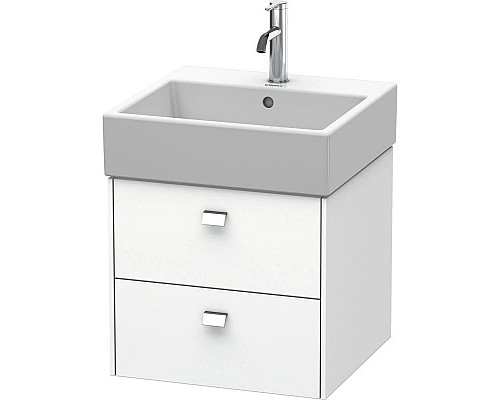 Купить Тумба белый матовый 48,4 см Duravit Brioso BR415201018 в магазине сантехники Santeh-Crystal.ru