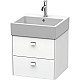 Купить Тумба белый матовый 48,4 см Duravit Brioso BR415201018 в магазине сантехники Santeh-Crystal.ru