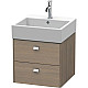 Купить Тумба серый дуб 48,4 см Duravit Brioso BR415201035 в магазине сантехники Santeh-Crystal.ru