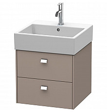 Тумба базальт матовый 48,4 см Duravit Brioso BR415201043