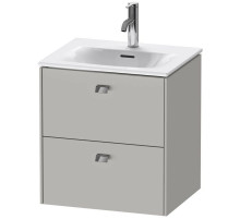 Тумба бетонно-серый матовый 52 см Duravit Brioso BR430901007