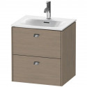 Тумба серый дуб 52 см Duravit Brioso BR430901035