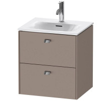 Тумба базальт матовый 52 см Duravit Brioso BR430901043